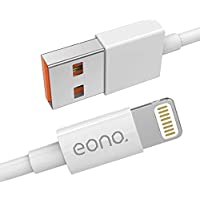 Amazon Brand – Eono Cable Lightning Cable Cargador de iPhone - [Apple MFi Certificado] 3.3ft-1m Cargador Lightning de…